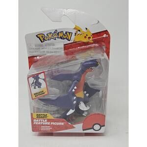 Pokemon Garchomp Deluxe Action Battle Ready Figure New Sealed 2023